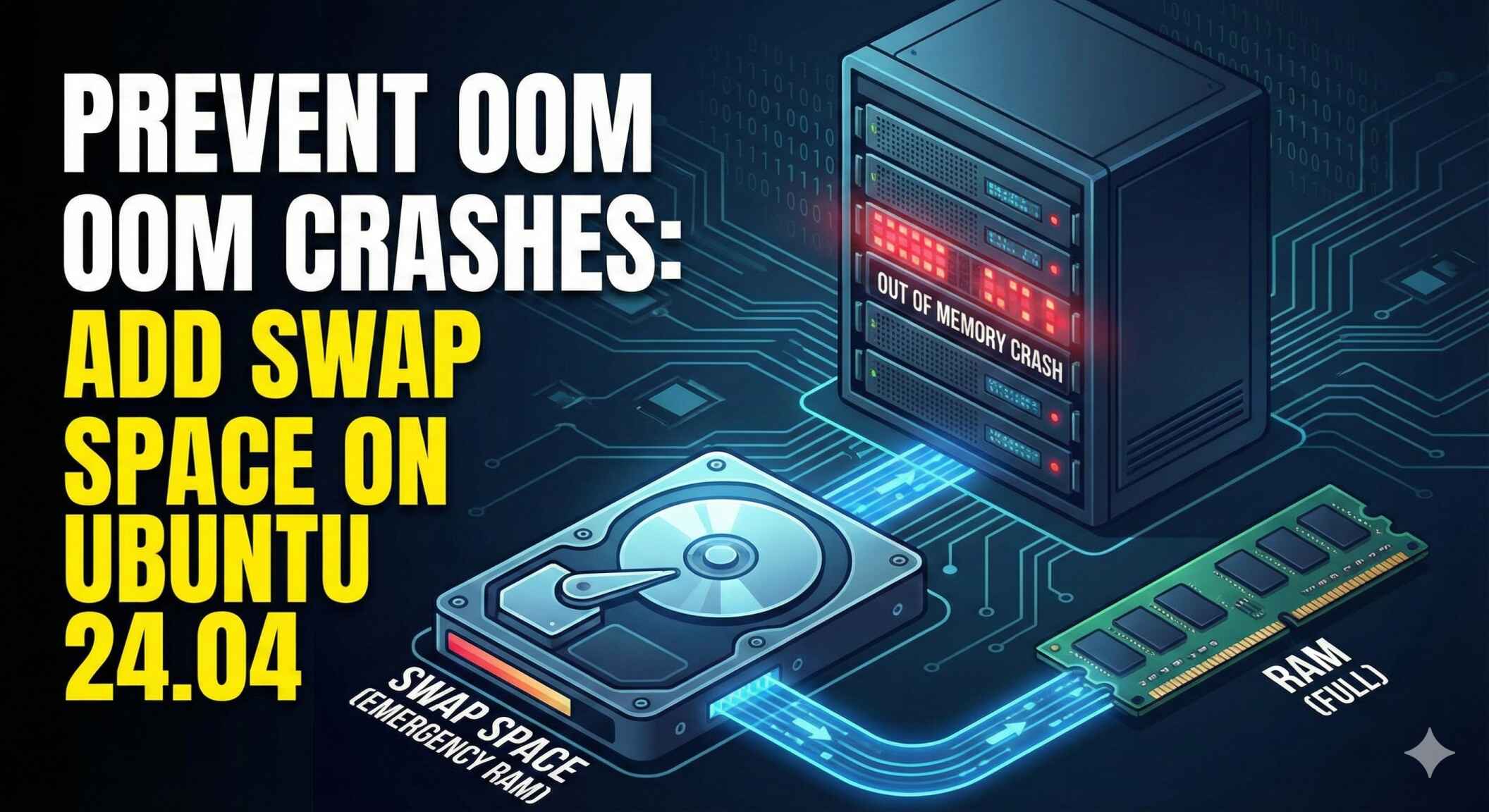 How to Add Swap Space on Ubuntu 24.04 to Prevent "Out of Memory" Crashes